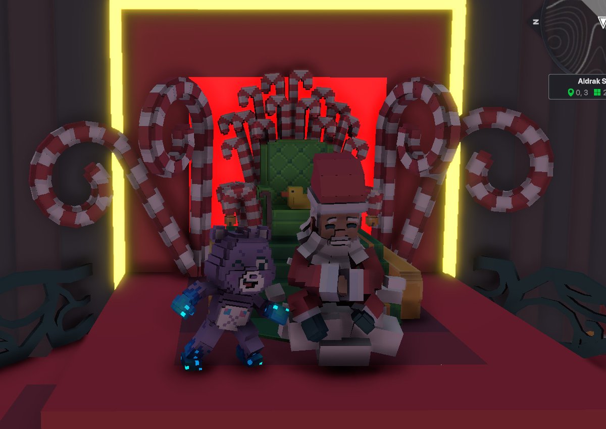 ViviMiniM's tweet photo. @TheSandboxGame I found a Santa in Aldrak Solstice! 🧑‍🎄🎁 I participated in the #SeasonsGreetingsTSB challenge for a chance to win an NFT! https://t.co/4aXw36OtvJ