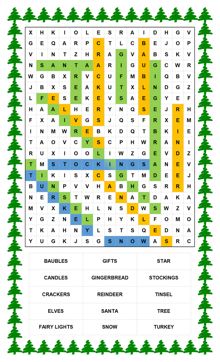 LBHLibraries's tweet photo. Your penultimate Jollity Week solutions tweet! We tried to be nice with this game, so how did you get on?

Our final activity will return us to our bookish roots, keep your eyes open at 3:15.

#ChristmasFun #ChristmasInLibraries
@LBofHounslow @LDNLibraries https://t.co/TghGcZ42OW
