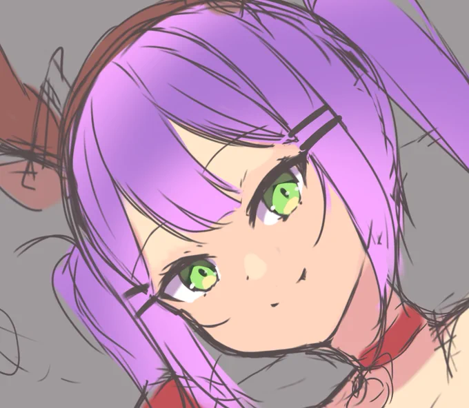 たまにはラフを上げてみたり 