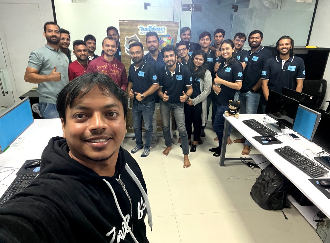 YashShr97's tweet photo. I would like to share the glimpse of today's community meet-up and would like to thank @morenikhil, @SuratSFDC   and Kriit Technologies USA LLC  for giving me an opportunity to share the knowledge with the team.
#salesforce #trailblazercommunity #ohana https://t.co/Vajln8Dl1G