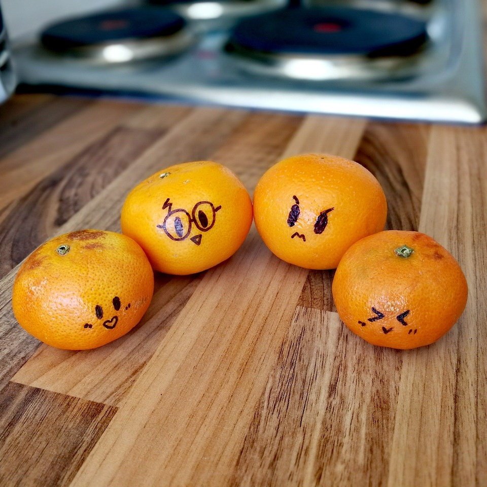 ❝ ฮืมฮื้ม~มม ❞ เด็กชายผมสีบลอนด์ฮัมเพลงในลำคอเบาๆ ขณะที่กำลังวาดอะไรสักอย่างลงบนผลส้มที่ตนได้มาอย่างปราณีต

เมื่อวาดเสร็จเขาก็วางมันลงบนโต๊ะ ก่อนจะยิ้มร่า

❝ มีคุณพ่อ ผม อัลบัส และก็คุณพอตเตอร์ล่ะ! ❞ 

ดูท่าเขาคงไม่กล้ากินเจ้าส้มนี่ส่ะแล้ว–