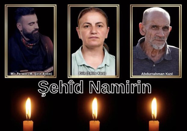 گرینگ نییە لە کوێی دونیا دا بیت، کورد ئەزموونی هەموو جۆرە مردنێک دەکات.

#JeSuisKurde