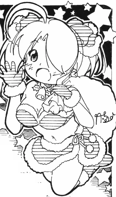 🔔🔔🔔🔔🔔🔔🔔🔔🔔🔔🔔🔔
ハッピーメリークリスマス～💞💞💞
🔔🔔🔔🔔🔔🔔🔔🔔🔔🔔🔔🔔

#うちの子 
#クリスマス 
#サンタコス 
#栃木市 
#栃木県 
#絵描きさんと繋がりたい 