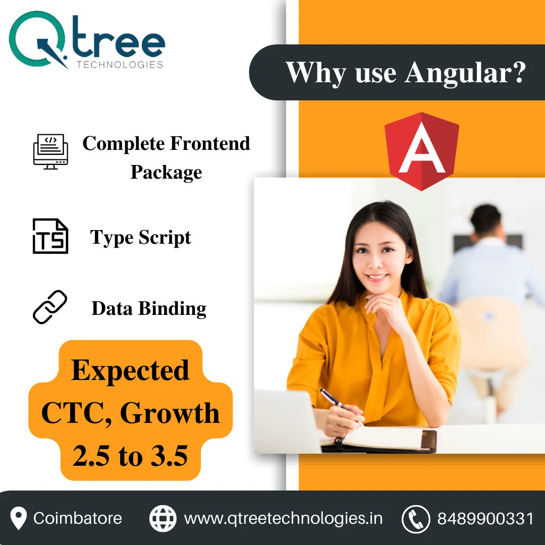 Qtreetech's tweet image. The Angular Training Institute at Qtreetechnologies, enables you to learn about developing an application with MEAN Stack using TypeScript.
Call us at 8489900331 or Mail to info@qtreetechnologies.com
#meanstacktraininginchennai #fullstackdevelopercourse #meanstackcourse