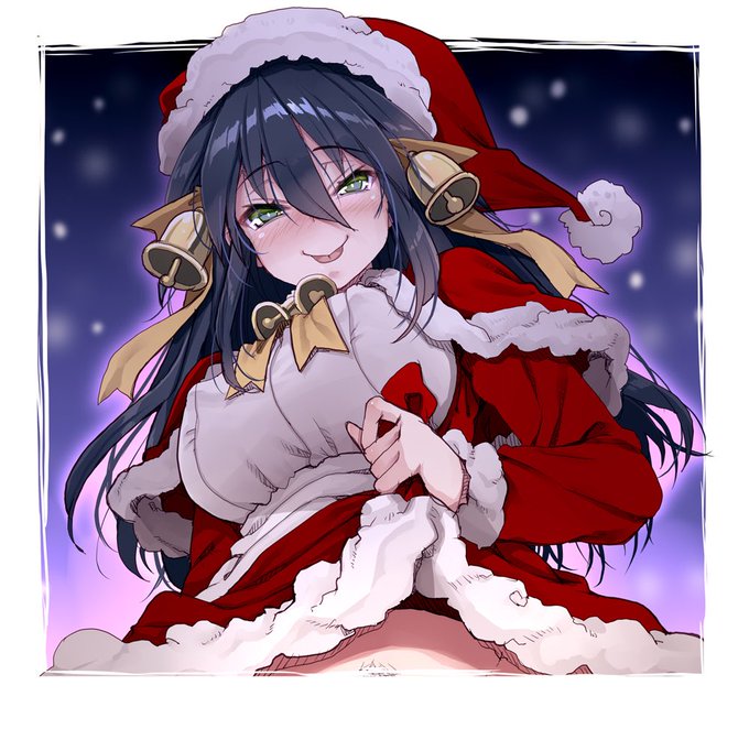 とりあえず、今年のメリクリ絵は去年の使い回し。 