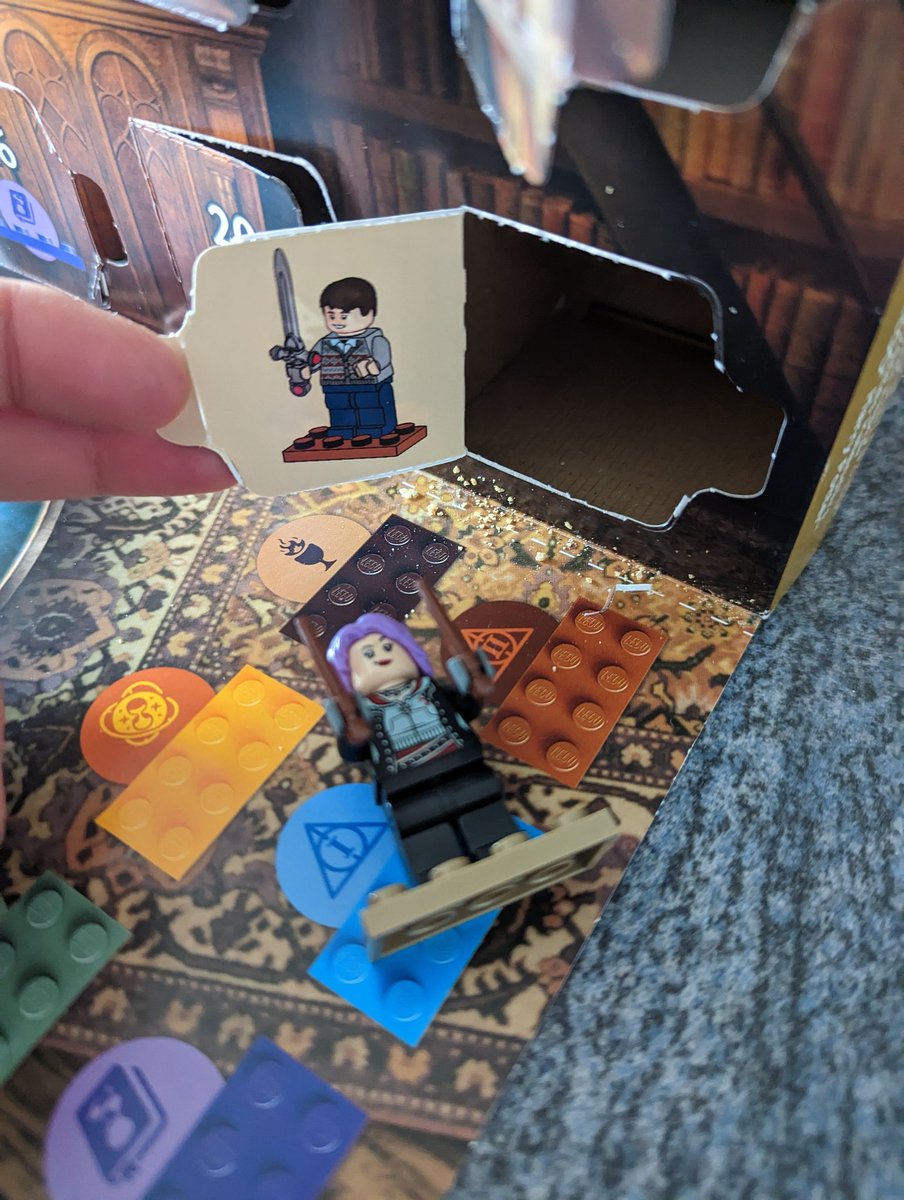 Char_Kymberley's tweet photo. @LEGO_Group very upset little boy this morning when he got the wrong character on the last day of his calendar. Are you able to help ? https://t.co/72rW7hNgkP