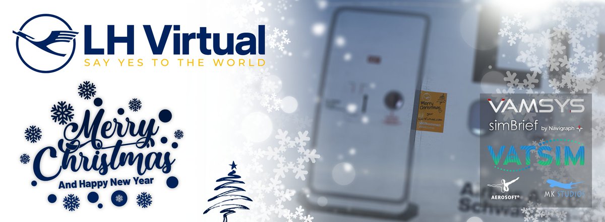 LHVirtual2's tweet photo. Wishing you and your family Merry Christmas and a Happy New Year!
LH-Virtual Team
https://t.co/U5ilfglRVr | #VATSIM #vamsys #simbrief #navigraph #mkstudios #aerosoft #msfs #flightsim #p3d #xplane #pmdg #fenix #flightsimlabs #airbus #boeing #flightsimulation #flightsimulator https://t.co/DSDh7b8owD