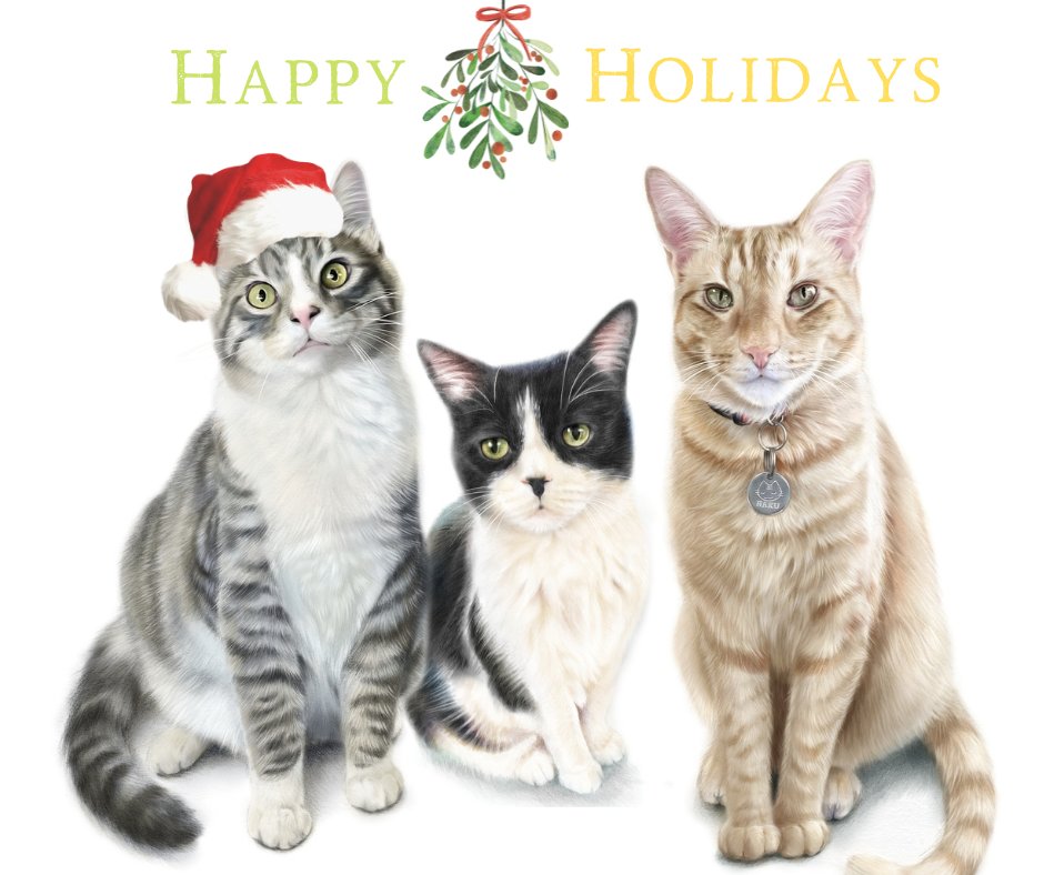 revaDraws's tweet photo. Thank you all so much for your support throughout 2022! I appreciate every like, comment, share, &amp; visit to my humble shop. Big thank you to those who commissioned pet portraits! I feel so fortunate to draw your precious pets. Love to you all. Stay warm!❤️☃️ https://t.co/HmLHgHLYwr