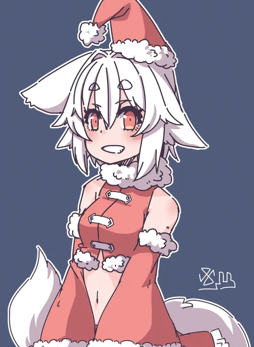 めりくりさんたもみじちゃん 