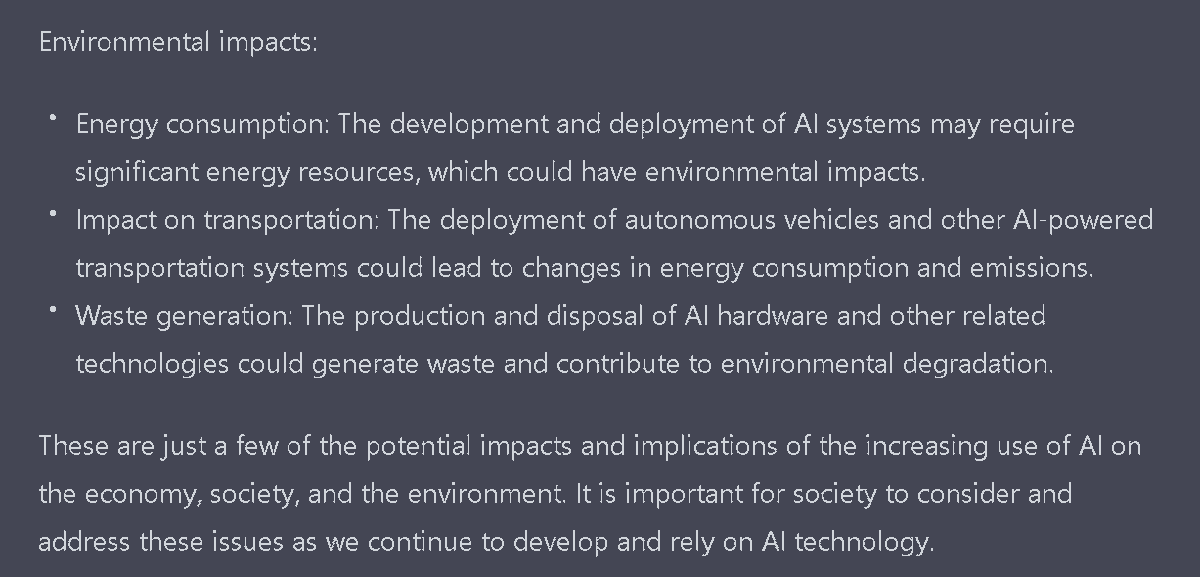 Mr_J_Photo's tweet photo. Talking with @OpenAlChat about risks of #AI on the society, see comments for next exchanges about solutions to limit risks, and about #papercliptheory

@elonmusk you're thought about this? https://t.co/x1d4icAH0l