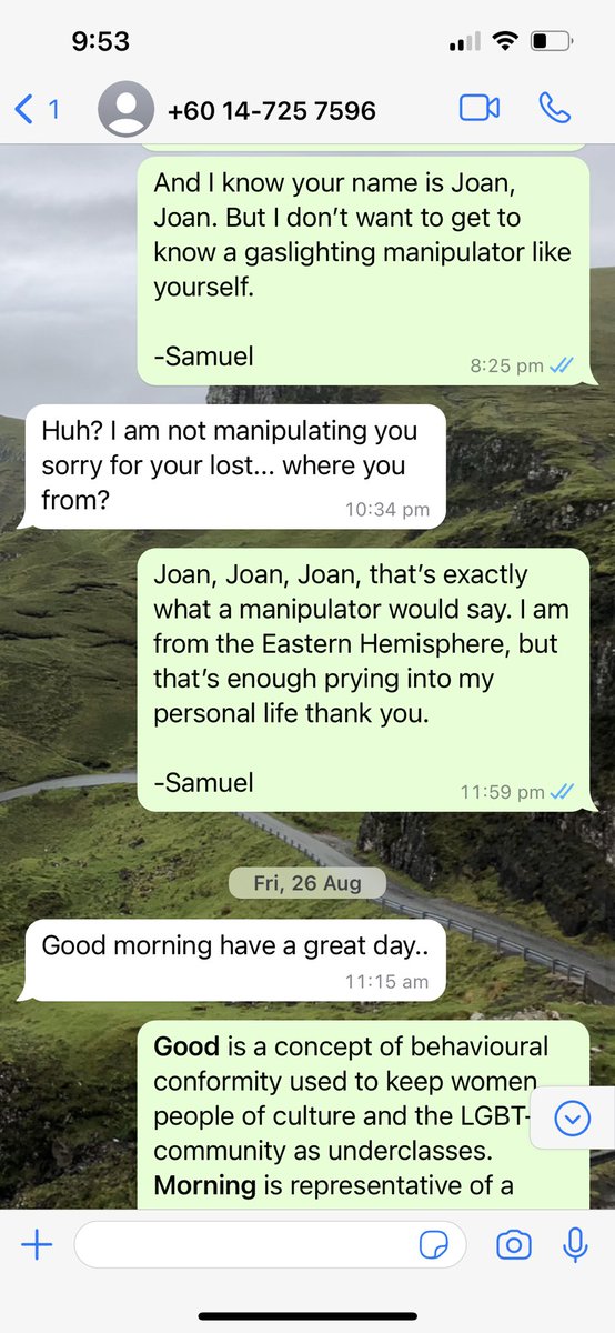 EdenDorra's tweet photo. @CaucasianJames My scammer didn’t know what they were in for https://t.co/sCYS8Ew1Lf