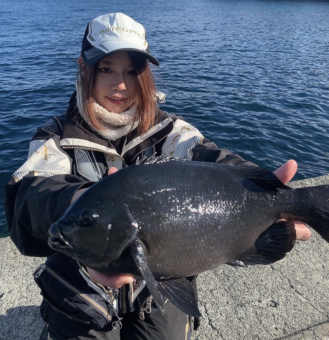 釣り女 馬力がブダイ Sachidayooon Twitter
