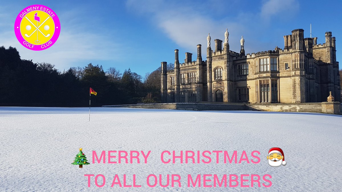 Seasons greetings to all our members,guests and friends of Dalmeny Estate Golf Club