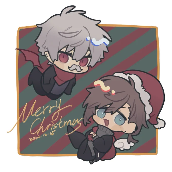 (早めの)メリクリスマス #くろのあとりえ 