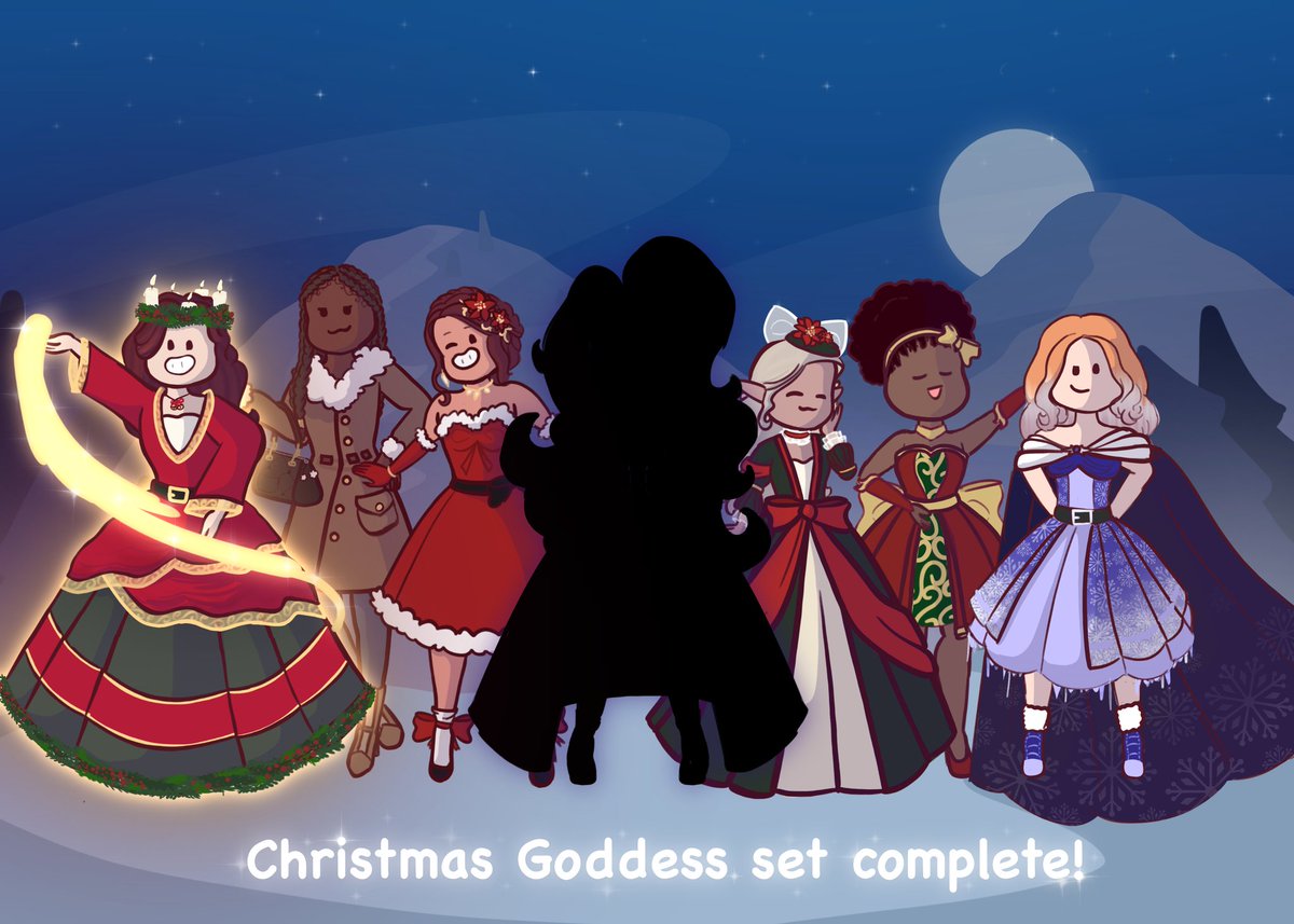 MissLunaArts's tweet photo. DAY 24 - Christmas Goddess Skirt

The day has come! Open your heart and sing along the christmas carols! 💕✨️

 (Chistmas Goddess set complete! 🎅🎄) 

[3D model by @hxuanx ]

#Royalehigh #RhTc #HolidazeAC22 #royalehighconcept #royalehighconcepts #RoyalehighArt #Beaplaysconcept https://t.co/ePZfIaaFvb