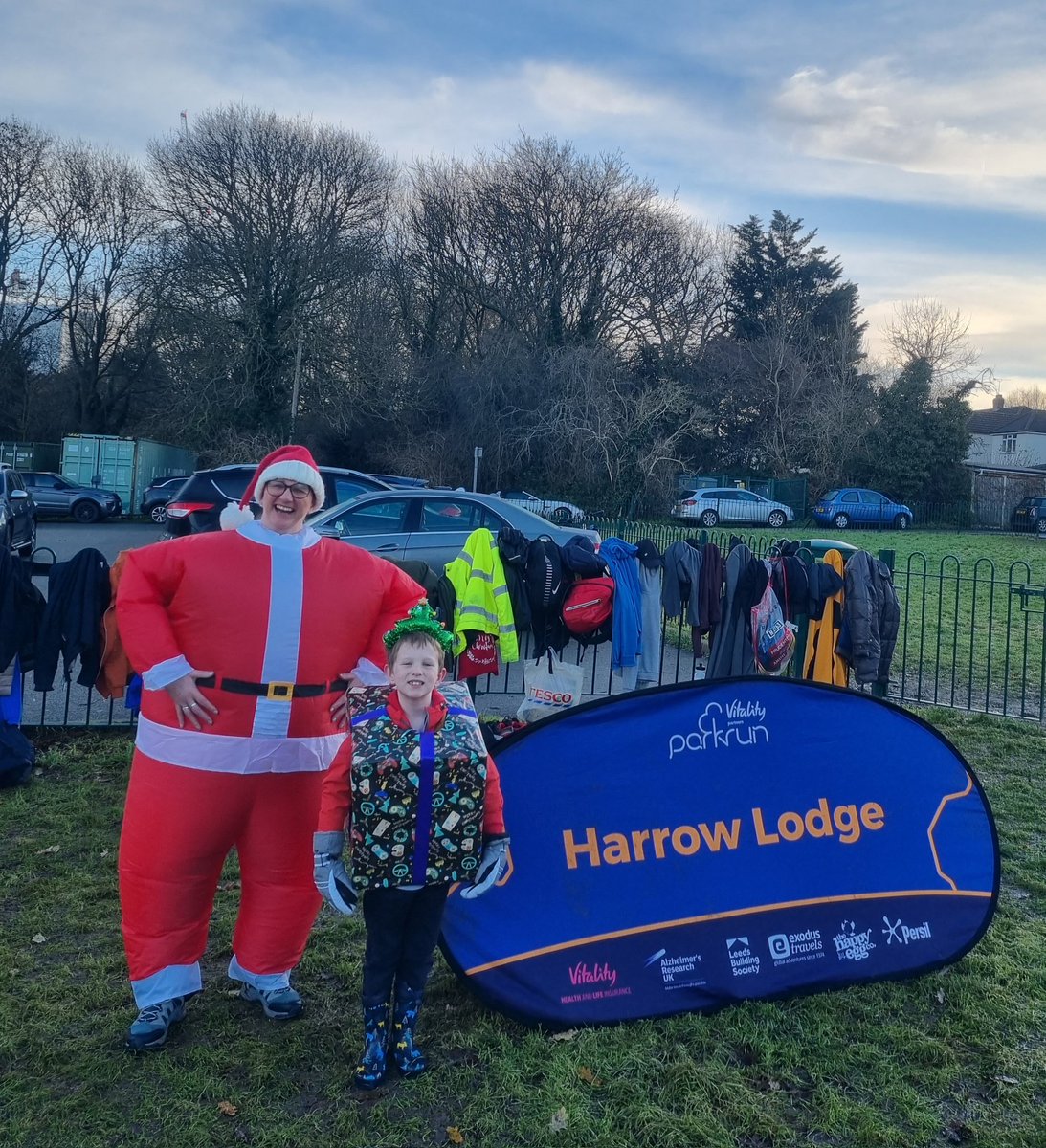 LynseyJaneB's tweet photo. Christmas Eve @parkrunUK , finish tokens this week. Santa bought a special early present too 🥰
#LoveParkrun
#ParkrunForever https://t.co/sHGMhjrkkq