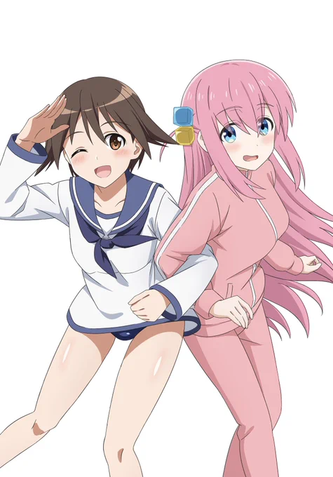 芳佳&amp;ぼっち!!!冬コミの表紙です!!#ストライクウィッチーズ#ぼっち・ざ・ろっく 