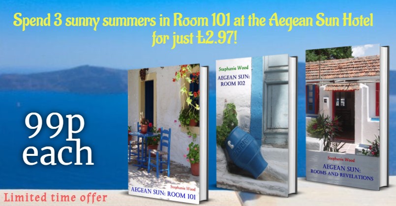 Skinny dipping at sunset?
Dancing on the beach until sunrise?
Cocktails for breakfast?
☀️🏊🕺💃🍸🍹💋

Enjoy 3 summer seasons of fun in the sun with the happy holidaymakers in Greece!
#mustread #comedy #QuickReads
#holidaytreat #sale #99p #holidayideas

amzn.to/1Um7pr6