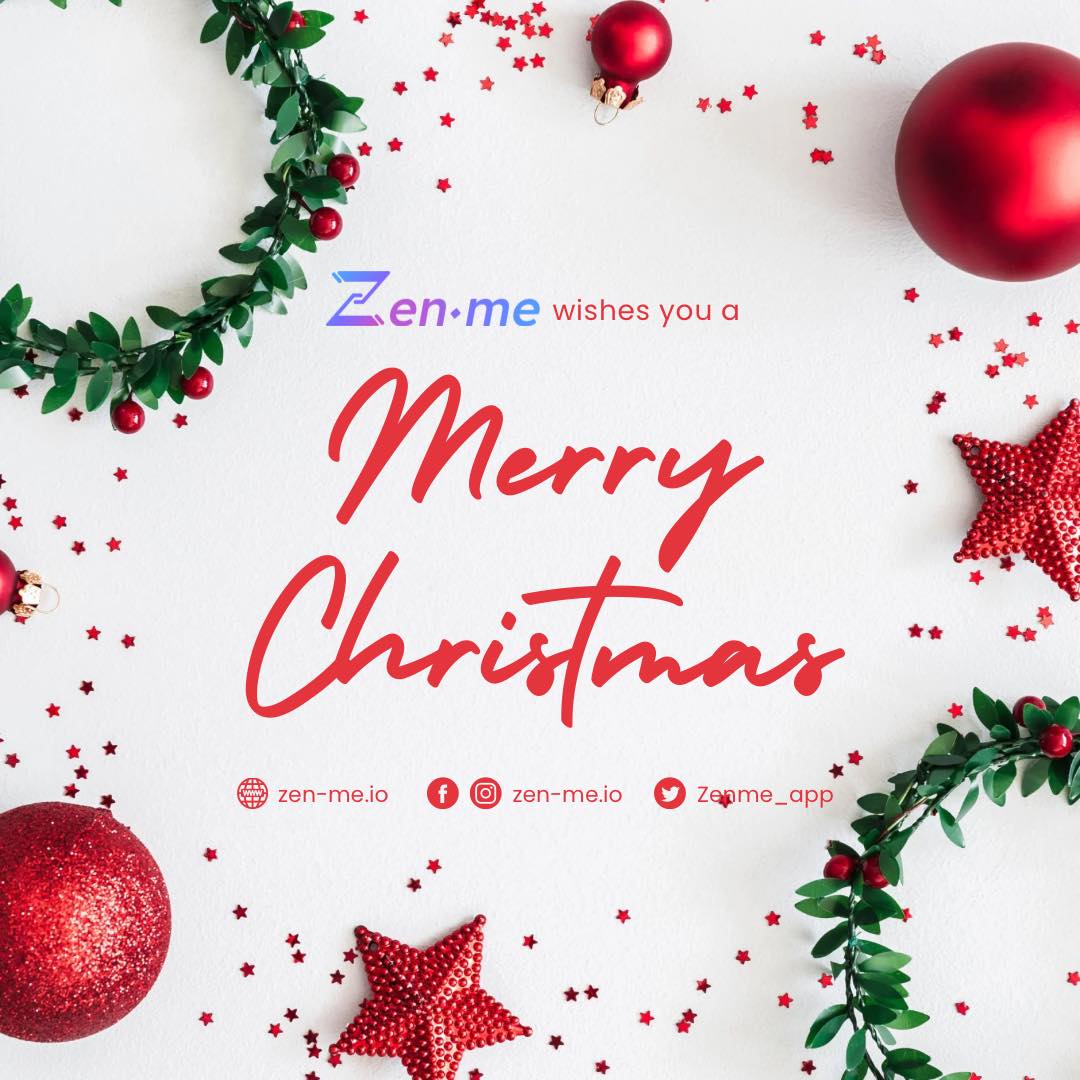 Knock knock! 👋
Who’s there?! 👀
Santa Claus. It’s #Christmas timeee 🎄☃️
#ZenMe wishes you love and happiness. Thanks for always being by our side. #Merry Christmas!! 😘😘

#healing #chualanh