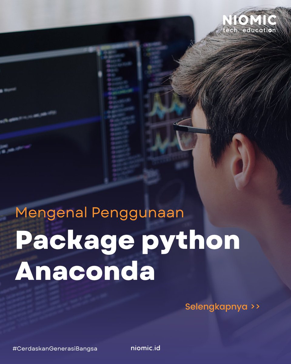 niomicID's tweet image. Apakah Teman- teman Pernah Nyobain Anaconda ? 🤔
.
.
.
______
#programmer #belajarprogramming #niomic #programmerindonesia #tech #cerdaskangenerasibangsa #programming #developer #technology #python