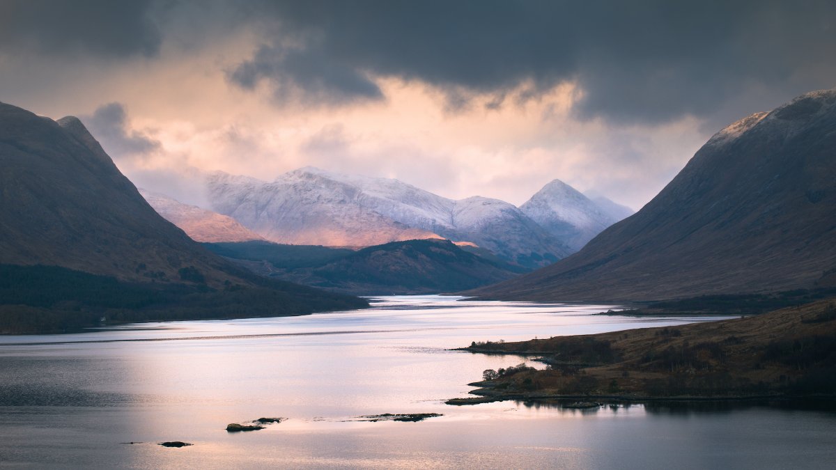 Winter on Loch Etive #GlenEtive #Highlands #Scotland damianshields.com