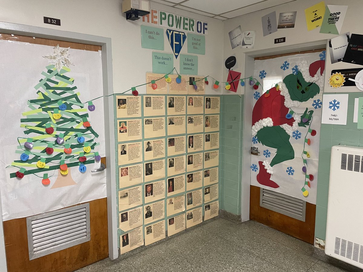 AhrensJ1's tweet photo. Door Decorating &amp; ❄️ Wonderland Team Activities - We are ready to go! @Oldfield_MS https://t.co/S0wF8VRou9