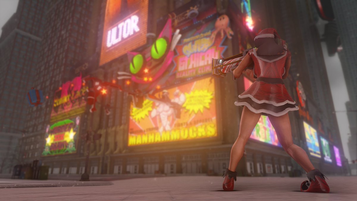 _Admixon_'s tweet photo. I'm just a girl with a present launcher
#SaintsRow #SnowRow #xmasgirl https://t.co/YbQBwr2TdE