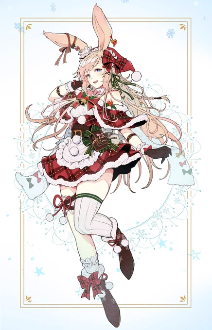 Merry Christmasクリスマスイラストの再掲です 