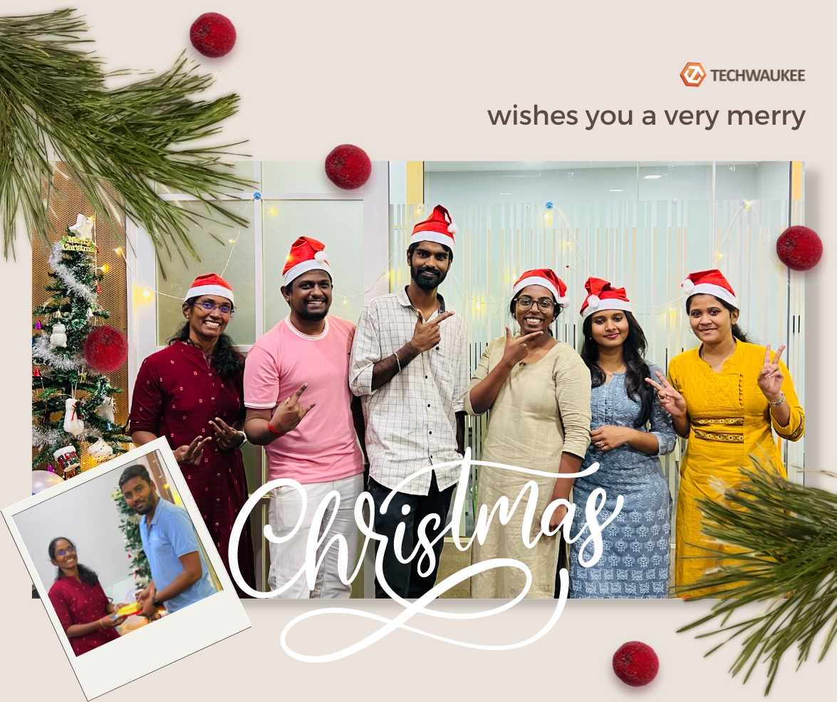 techwaukee's tweet photo. It’s beginning to look a lot like Christmas!
Our team at the India office had a great time celebrating Christmas. Techwaukee wishes you a very Merry Christmas🌲!

May your Christmas 🤶🎅 celebration be filled with happiness, warmth, and love.
 
#christmas2022 #merrychristmas2022 https://t.co/rcaaoNYnMe