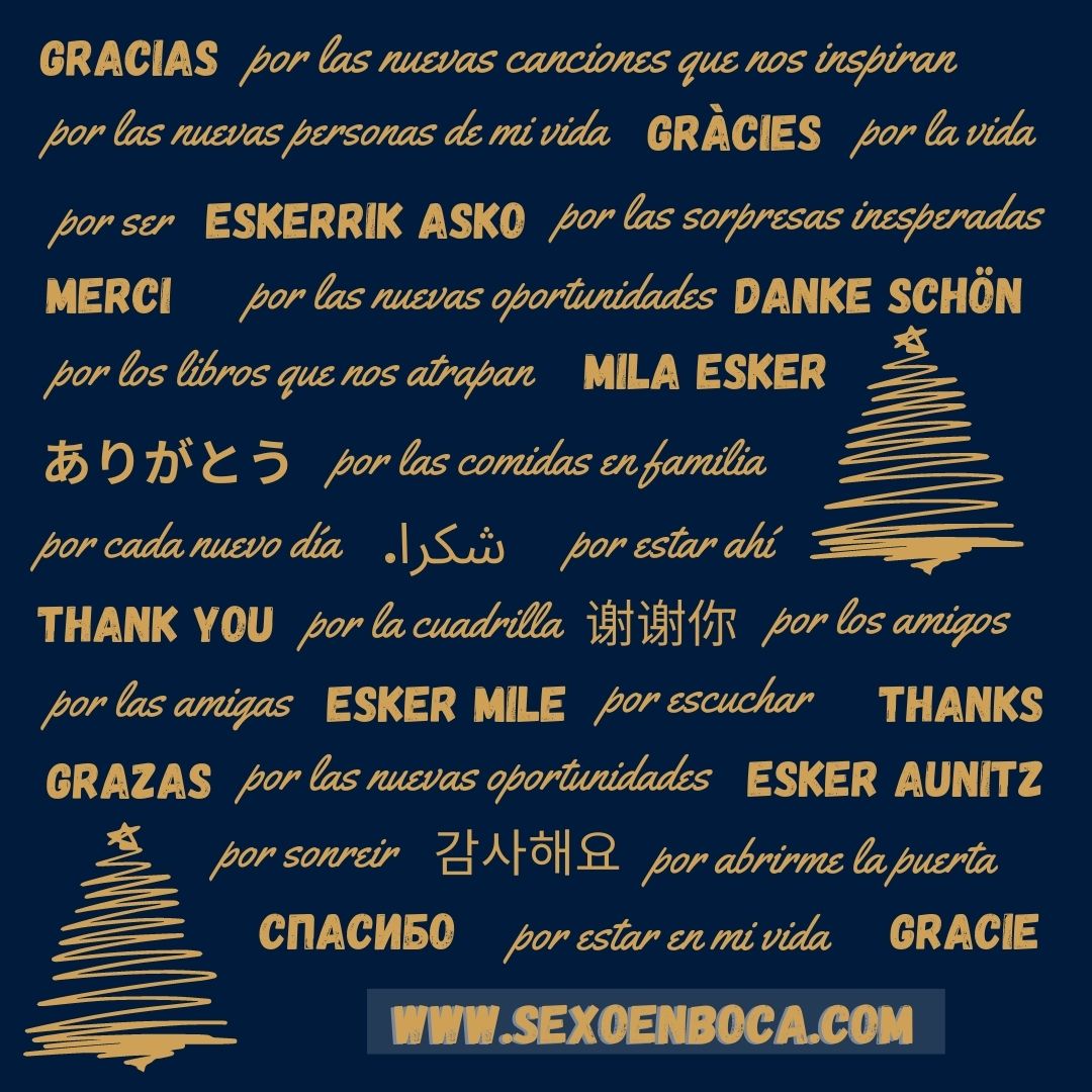 SexoenBoca's tweet photo. Estamos en una época que a nadie le deja indiferente. Puedes amarla u odiarla, pero lo que está claro es que no pasa inadvertida. Desde Sexo en Boca esperamos que disfrutéis de estos días como más os guste. A solas o en compañía, con ruido o tranquilidad,... 
¡Gracias por estar! https://t.co/459G42sTTK