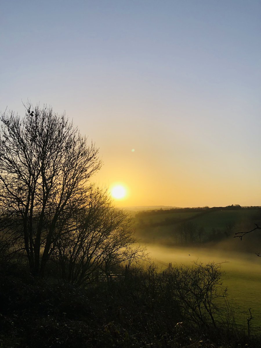 Christmas Eve sunrise