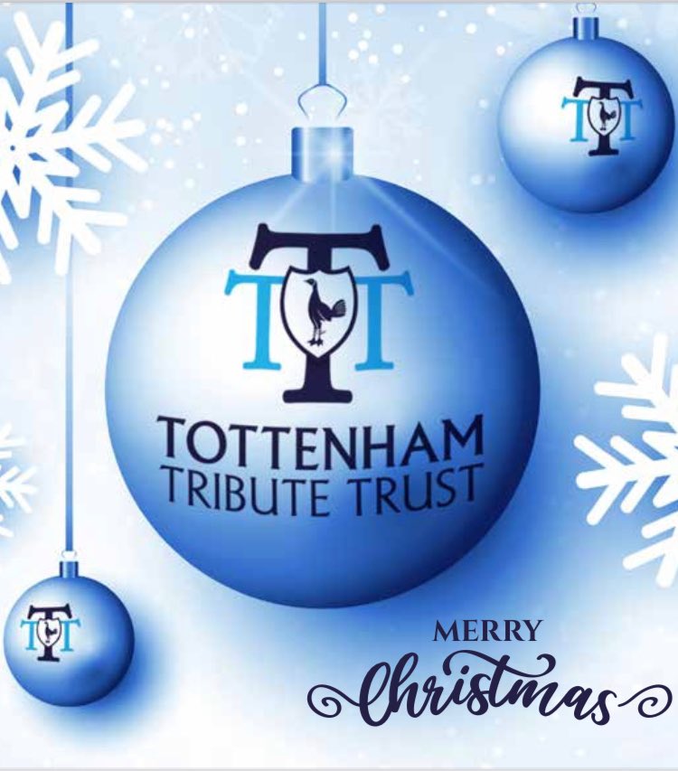 The Tottenham Tribute Trust wishes everyone in the <a href="/SpursOfficial/">Tottenham Hotspur</a> family a very Merry Christmas and a successful 2023. 🎄🥂 🎉