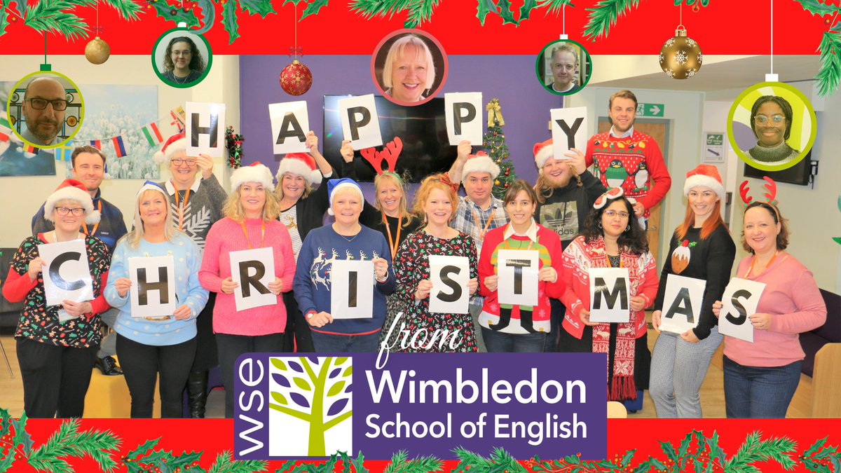 🎄 A very Merry Christmas from everyone here at Wimbledon School of English 🎄

#MyWSE
#Christmas