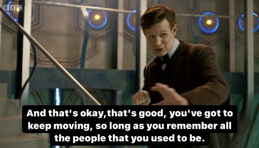 SafeSpaceDrWho's tweet photo. Matt Smith’s regeneration speech will never be topped ✨

#DoctorWho https://t.co/A32mh7fFDD