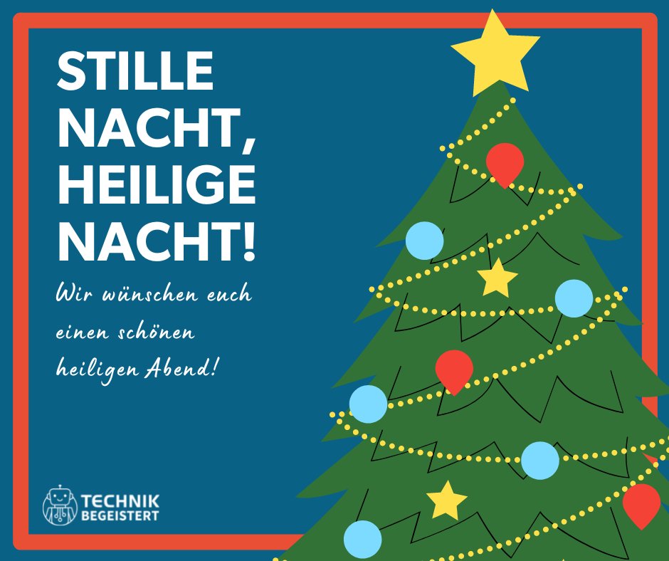 Wir wünschen euch Frohe Weihnachten und eine schöne Zeit mit euren Freunden und Familien!