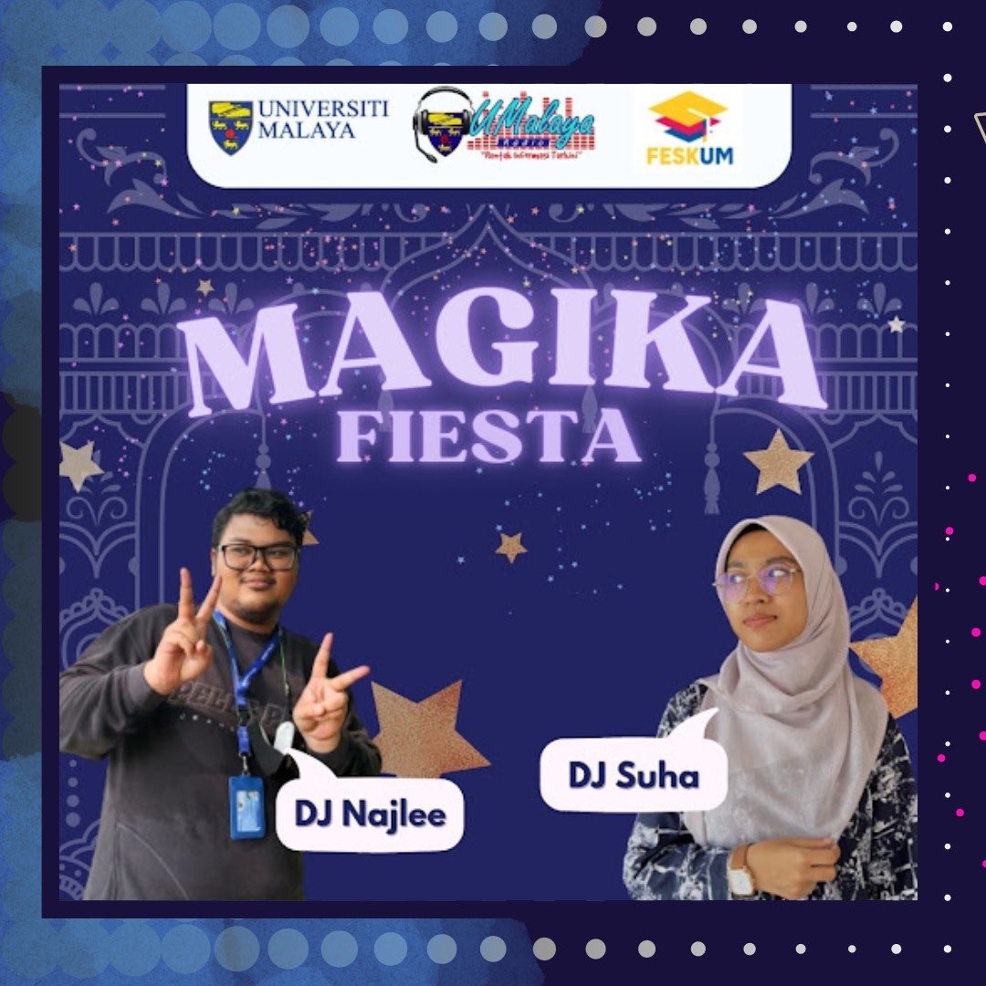 feskum's tweet photo. 【𝐓𝐇𝐀𝐍𝐊 𝐘𝐎𝐔!】

From 26th November to 2nd December 2022, UMalaya Radio was honoured to be working with FESKUM as a media partner 🤩🥳

Despite everyone's hectic schedule, we all worked hard in covering most of the events and activities held during the one week https://t.co/WEvYj0wiCS