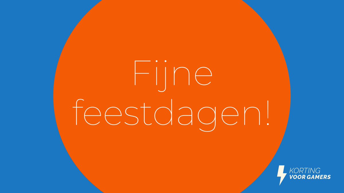 kortingvgamers's tweet photo. Fijne feestdagen https://t.co/ZHwZCEQ53f