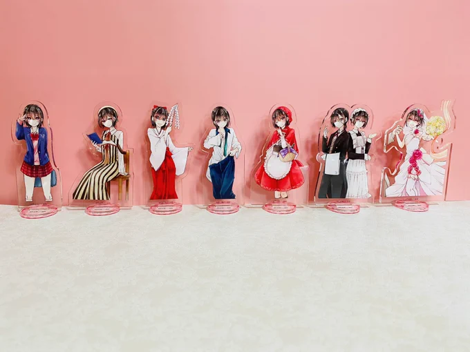 週末&amp;そろそろ冬休みということで、POP-UP SHOPのまいにち日浦アクスタコレクションをご紹介!(通販も始まりました!)邪魔にならない小さめサイズで可愛いです全員並んでるとアイドルグループみたいですね…!日浦坂…おひとつからでもぜひお気に入りのものをゲットしてみてくださいね  