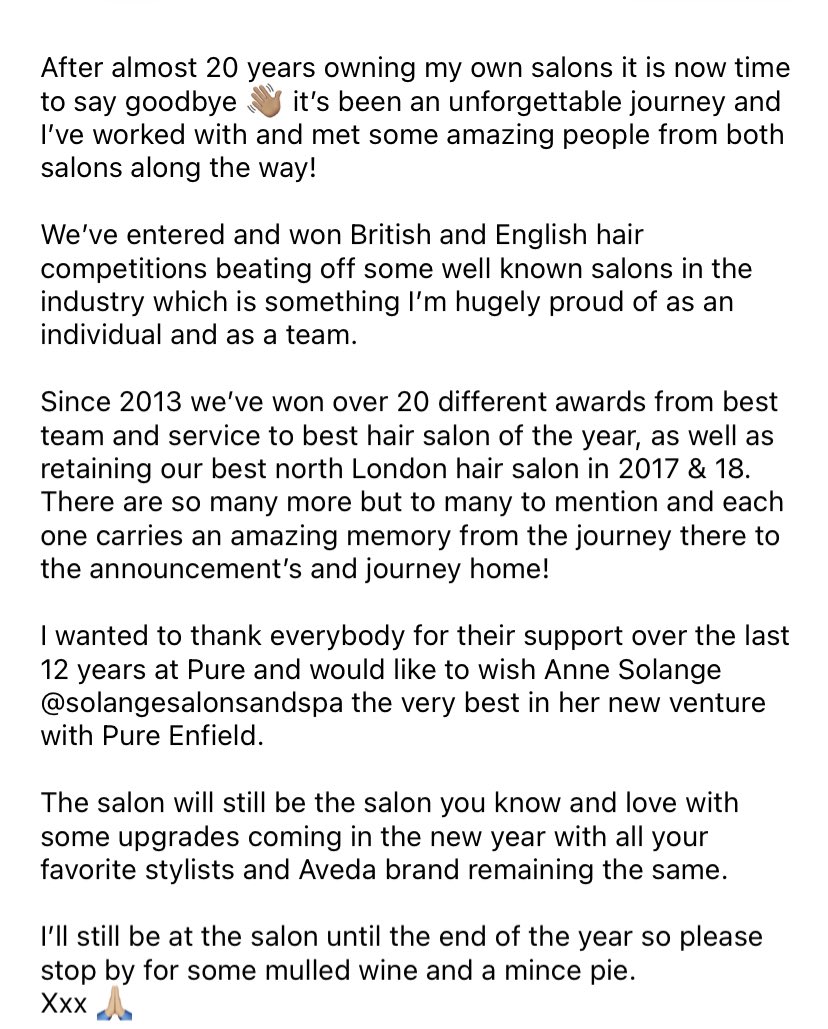 Pure Aveda Enfield tweet media