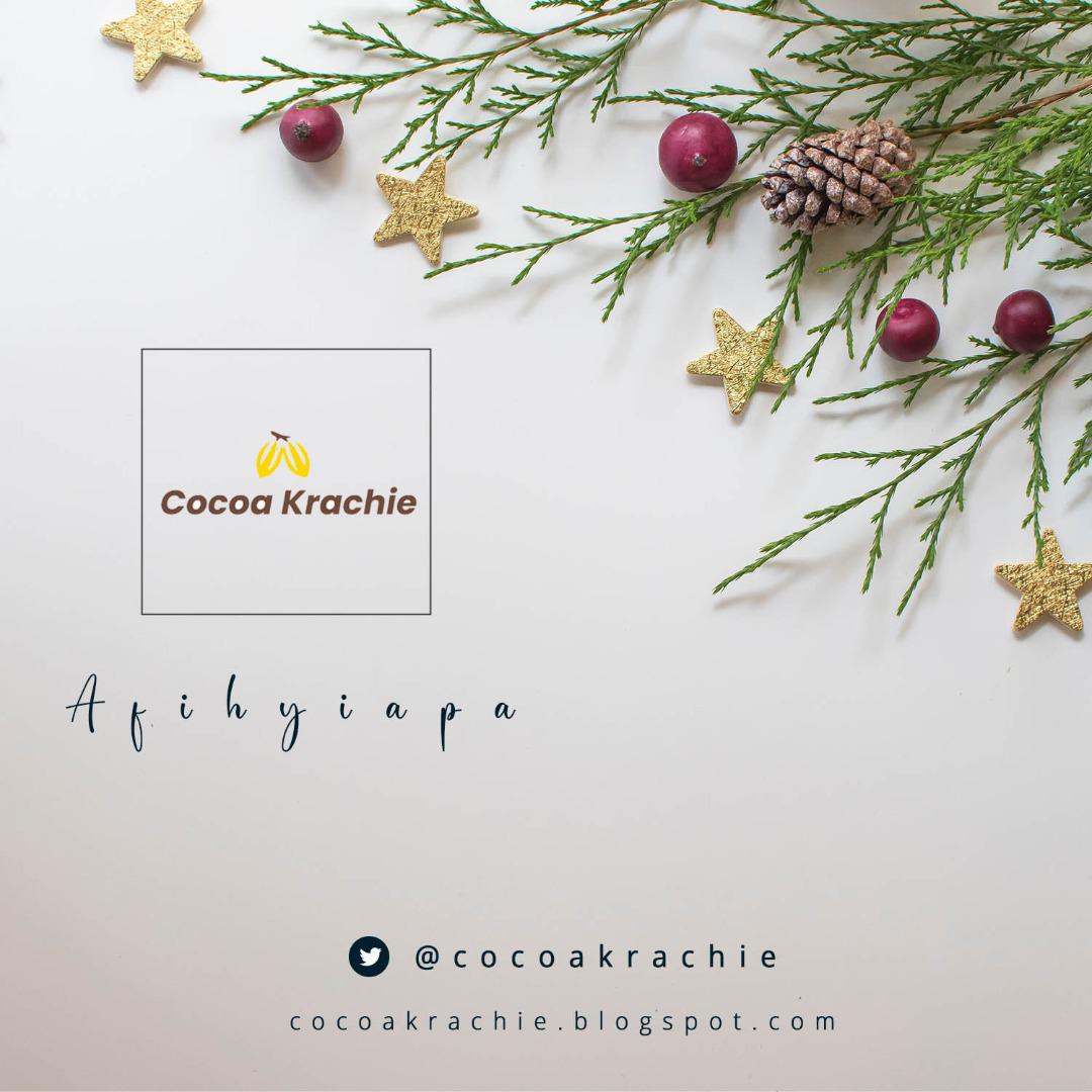 CocoaKrachie's tweet photo. Merry Christmas and a Prosperous New Year to all our Farmers and you! 
#Christmas2022 
#Cocoa https://t.co/ZfpalHZ6tL