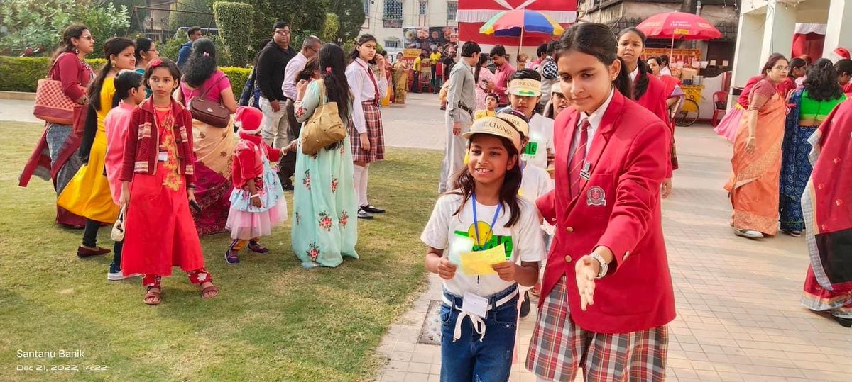 smilefoundation's tweet photo. If a child handholds another, miracles can happen!
A Christmas Carnival was conducted for Mission Education (IPER) school children under Smile Foundation’s Child for Child initiative at Shaw Public School in Kolkata.
#ChildforChild https://t.co/0jdhcDaVjp