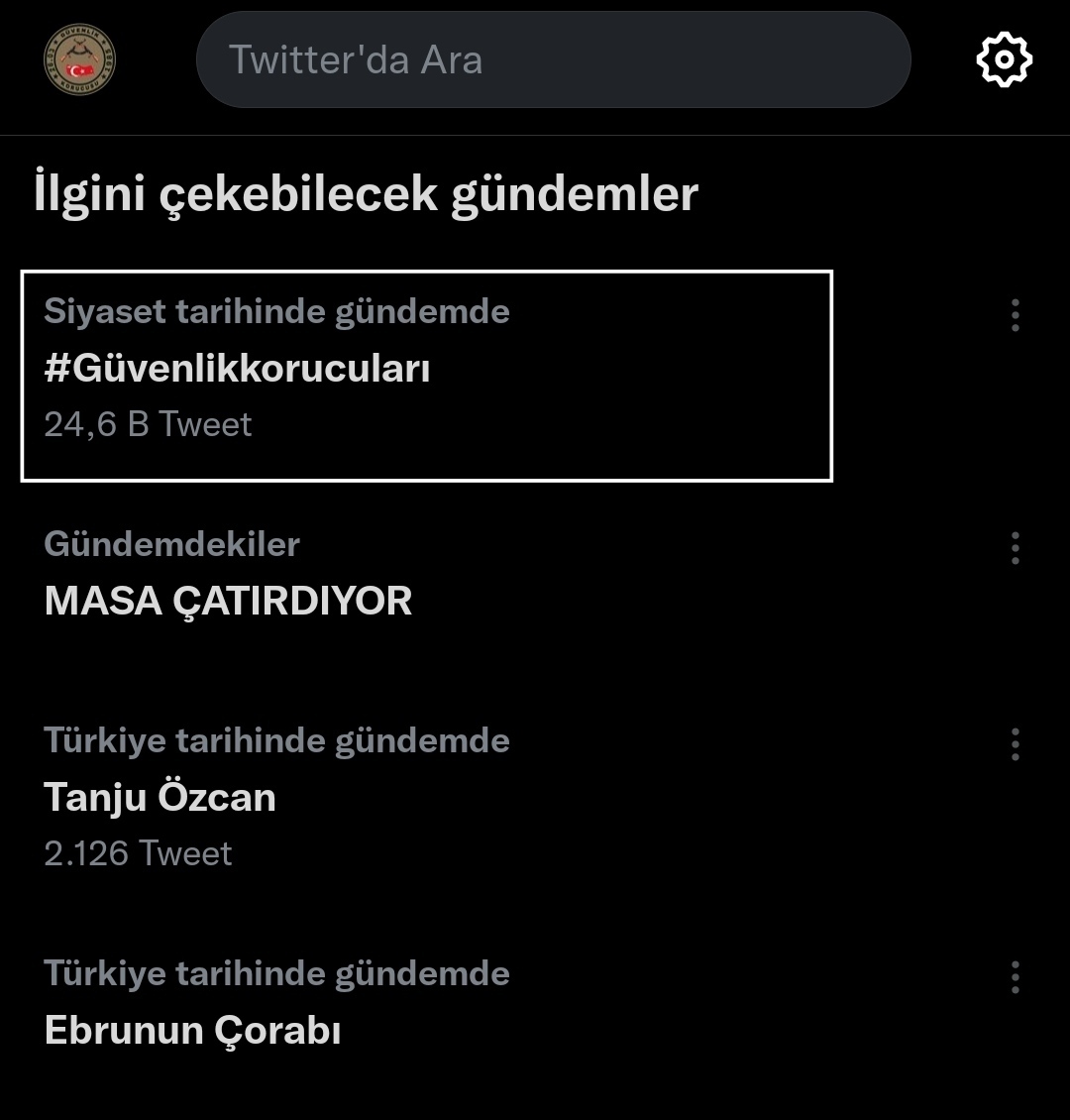 #Güvenlikkorucuları etkinliğinde son durum 24.600 tweet

#Güvenlikkorucuları hashtag'ını kullanarak tweet etkinliğine devam.

Hedef 100 bin.
Bol bol tweet ve Retweet yapalım.
🙏🔥🔥🔥