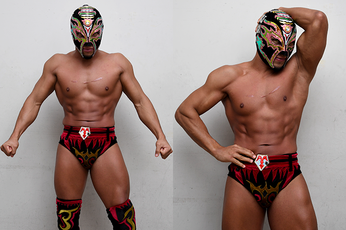 アリオンカナレス製 ティタン 本人使用済 CMLL 新日本プロレス