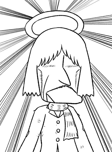 西岸良平「青春奇談 可愛い悪魔」で出てくるイエスキリスト二世です