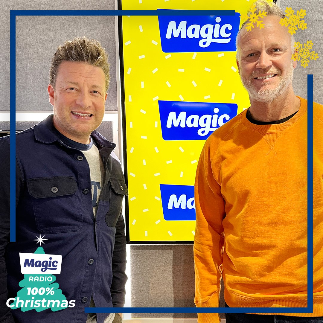 What better way to get prepped for Christmas than with help from <a href="/jamieoliver/">Jamie Oliver</a>? He's on from 1pm with <a href="/nicksnaith/">Nick Snaith</a> for the Christmas Lunch! Playing you some of his all-time favourite Christmas songs, and sharing his cooking tips for the ultimate festive feast 🎄🍗