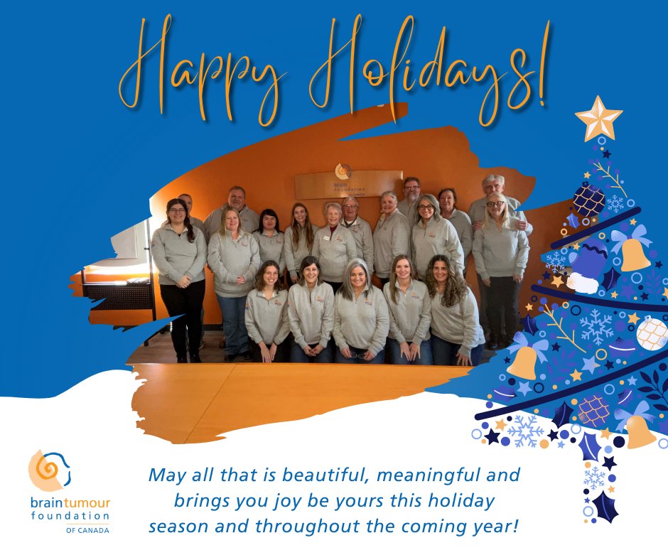 BrainTumourFdn's tweet photo. Happy Holidays! 🎄 Please note that our office will be closed from Dec. 26 until Jan. 2. Recognizing that this time of year may be difficult for some, please refer to the following article if you require immediate support while our office is closed: https://t.co/RGWsCOiTTQ. https://t.co/nm49aVDQFi