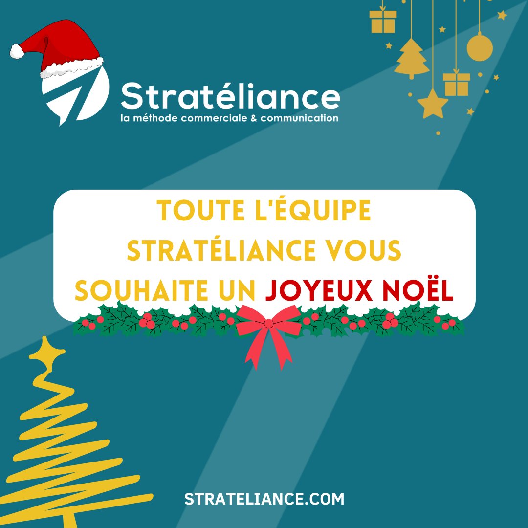Toute L'équipe Stratéliance vous souhaite un joyeux Noël ! 🎄

#noel #fete #fête #sapindenoel #bonnefete #bonnefête #joyeuxnoel #joyeuxnoël