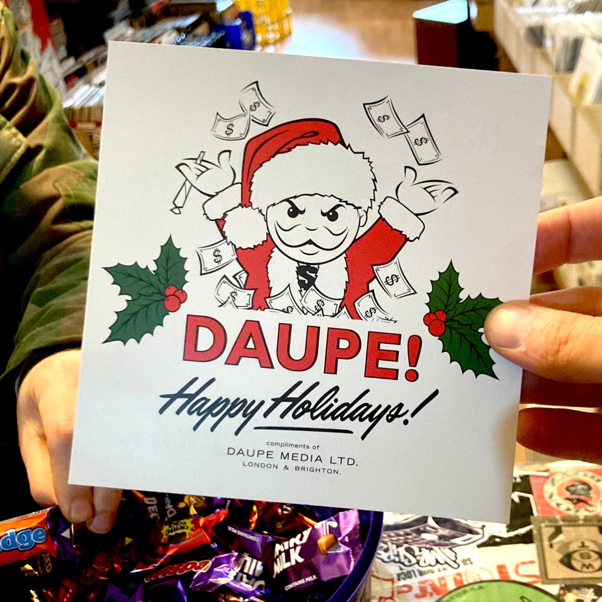 Happy Christmas from everyone at Rarekind , here til  3pm if anyone needs some last minute Xmas wax