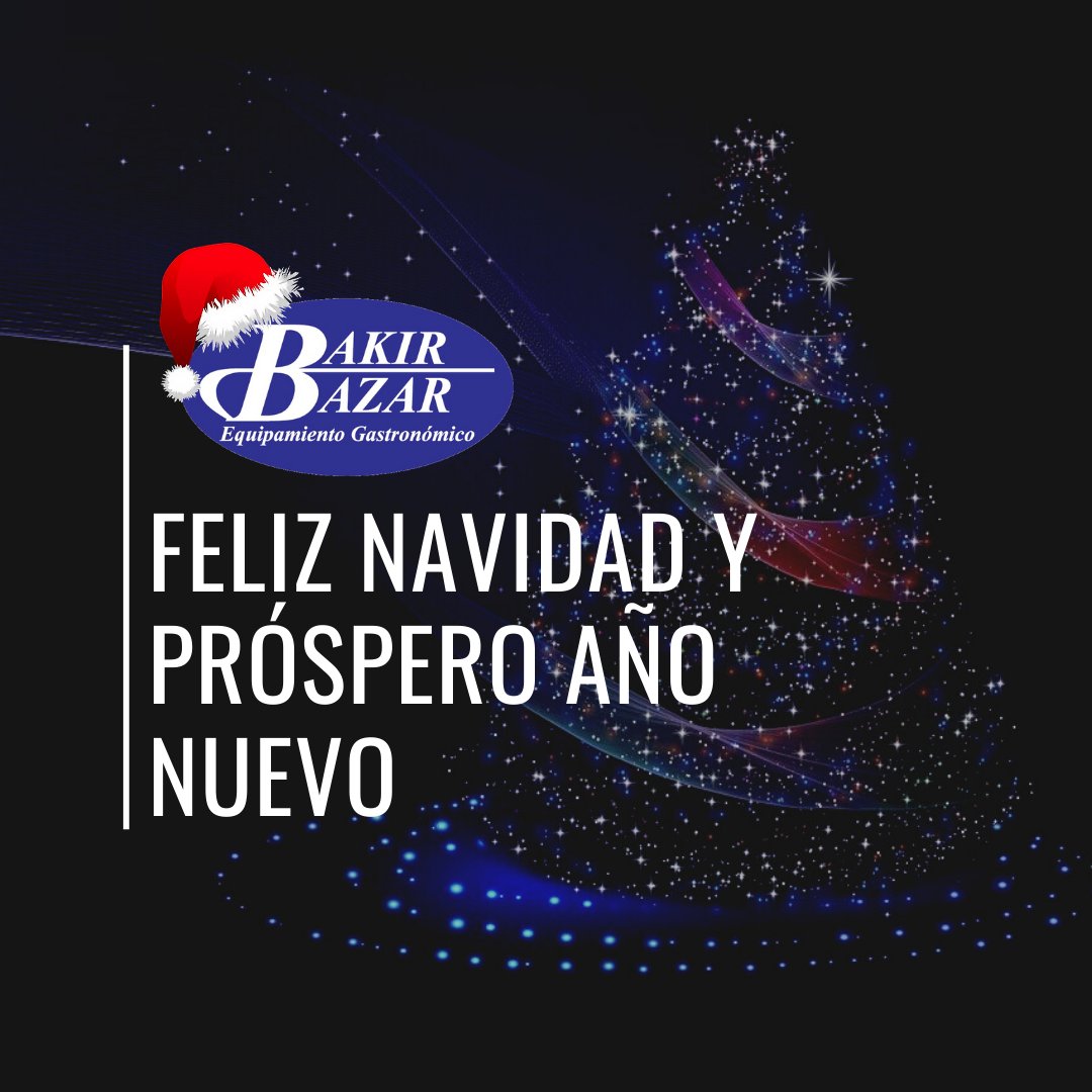 BAZARBAKIR's tweet photo. ¡Feliz Navidad y próspero año nuevo para todos!
Les desea el equipo de Bazar Bakir 🎄🎄
#felicesfiestas🎄 https://t.co/nrsMEyIXNJ