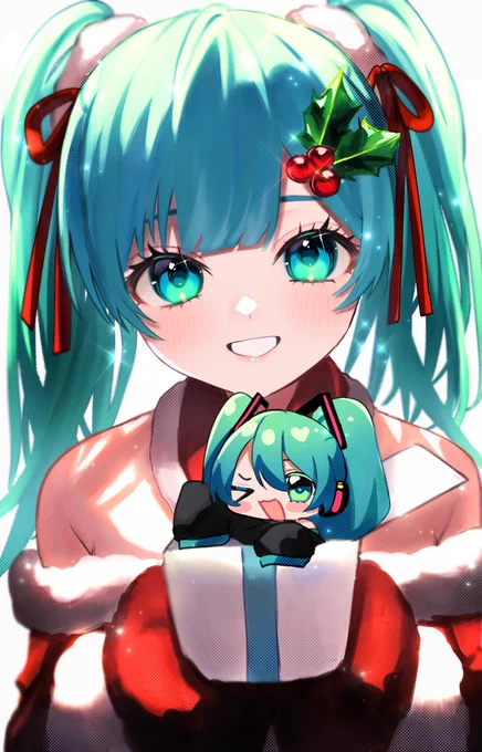 ミクちゃんからのメリクリ 